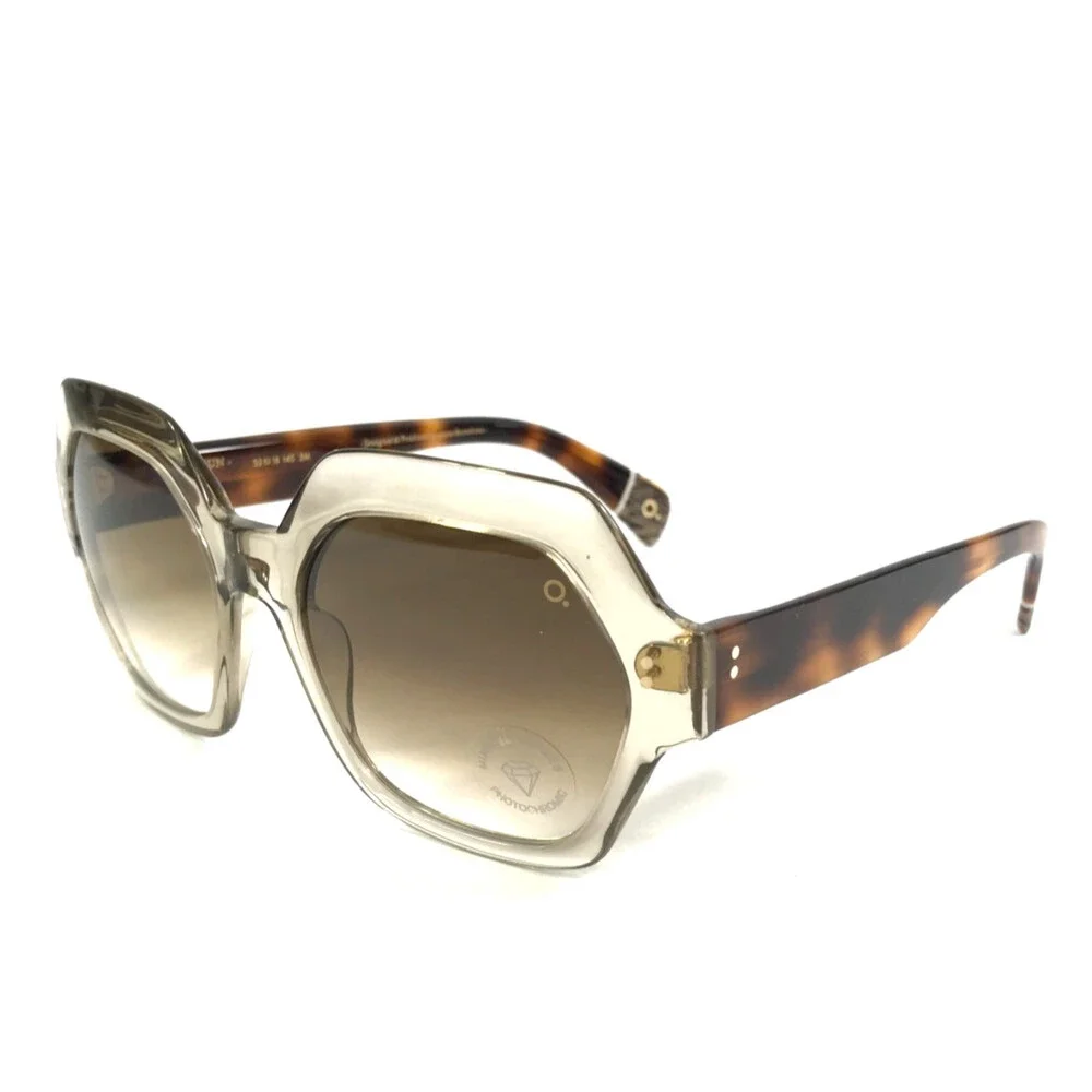 Etnia Barcelona Sunglasses ES VEDRA SUN GYHV Gray Havana Frames w/ Brown Lenses